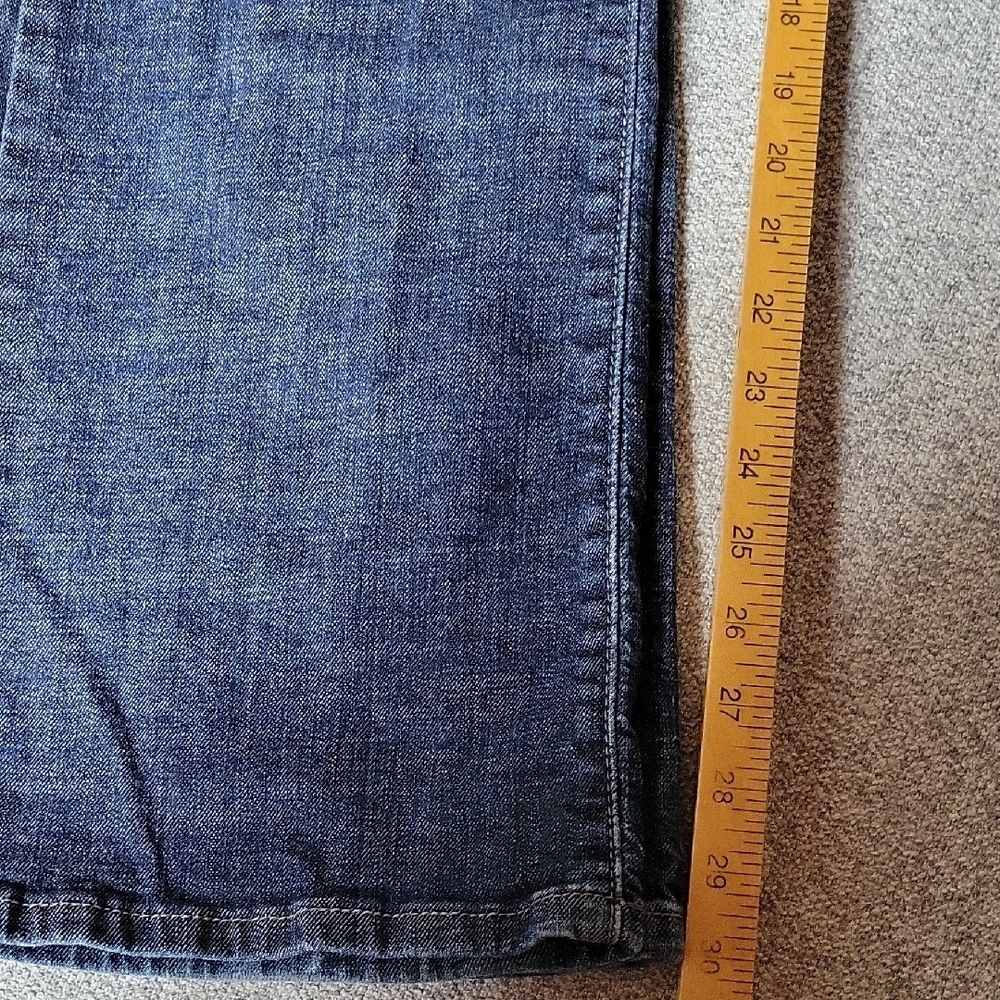Levi's Blue Straight Leg Boot Cut  girl Jeans size 10 - Picture 9 of 9